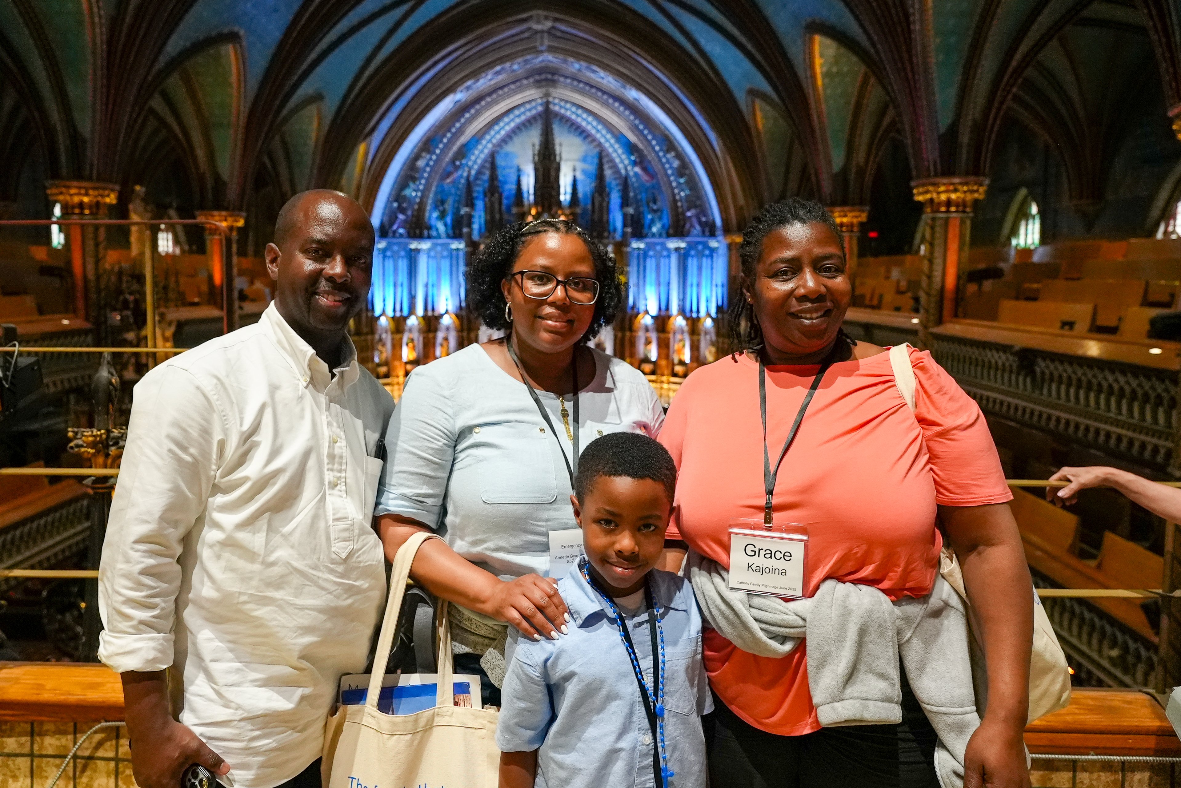 Pic 3.Notre Dame Basilica in Montreal